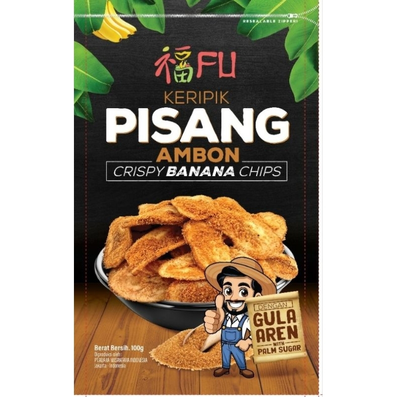 

Keripik Pisang Ambon Gula Aren 100 gr Kualitas Export