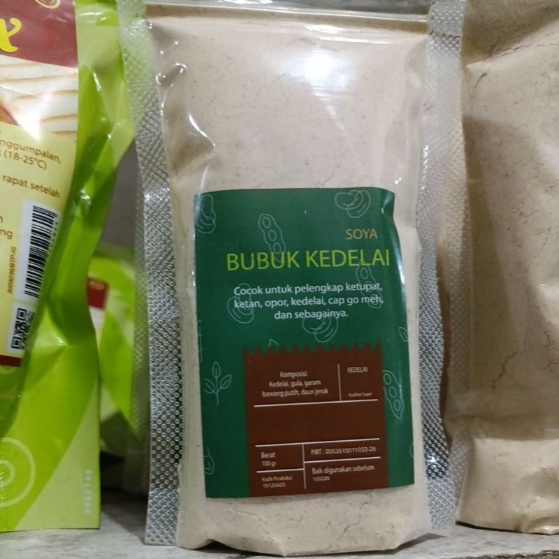 

bubuk kedelai ( SOYA ) kemasan 100gram