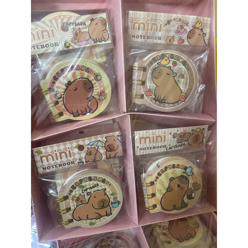 

1 BOX NOTEBOOK CAPY BARA MINI PREMIUM ISI 16