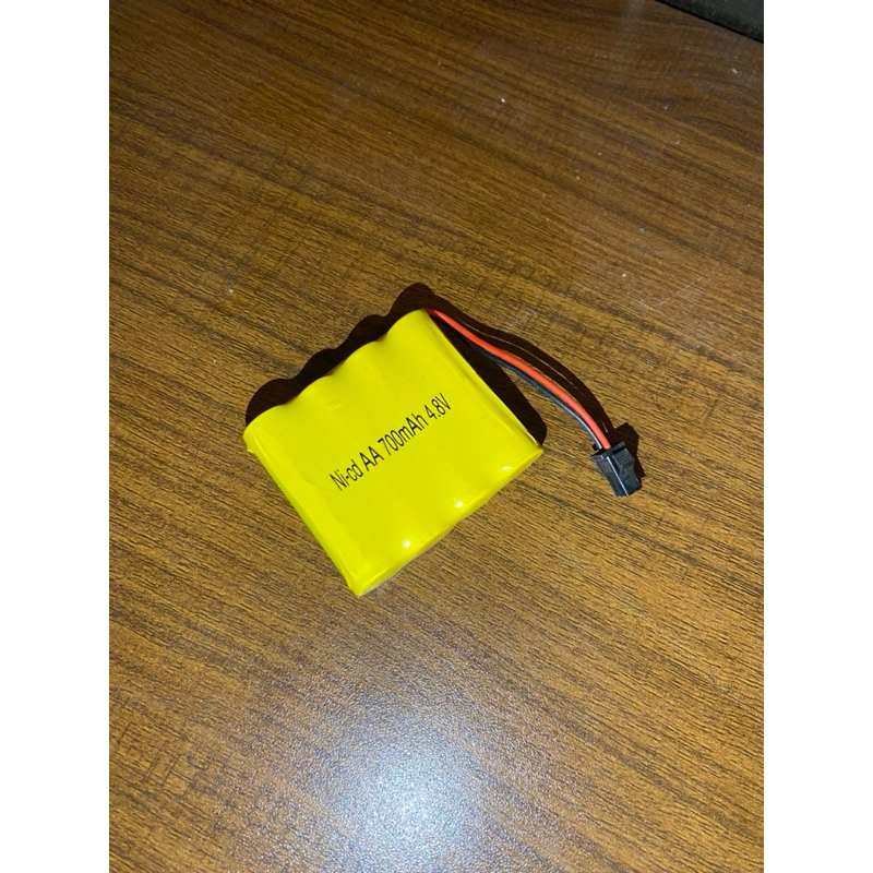 baterai cas mobil remot 4,8 Volt batu cas Rc