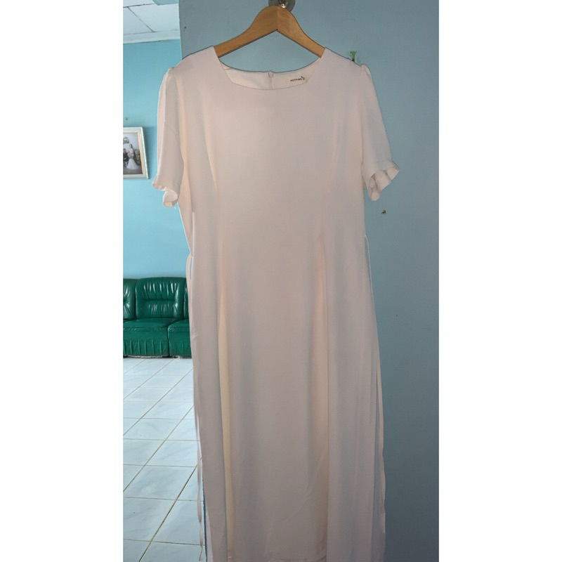 Dress Putih Polos