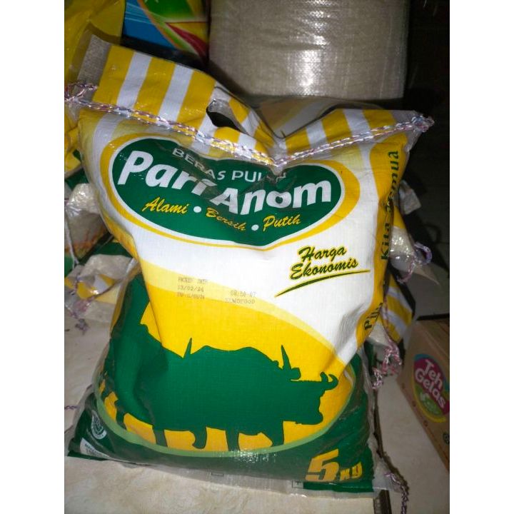 

BERAS PARI ANOM KEMASAN 5 KG