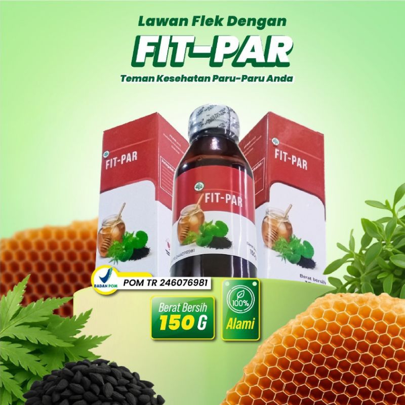 

Madu FIT-PAR Mengatasi Flek Paru dan Sesak Nafas 150g