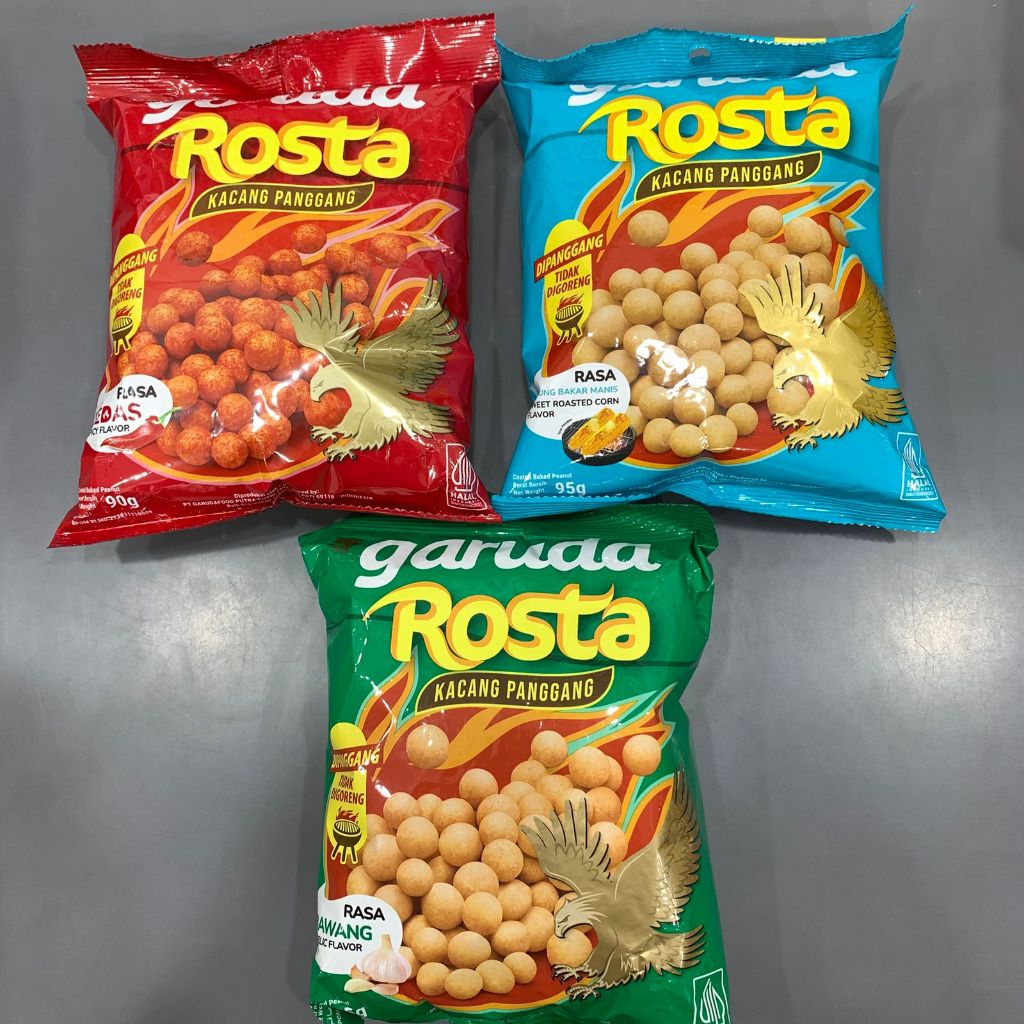 

Garuda Rosta Kacang Panggang all Variant 90-95g