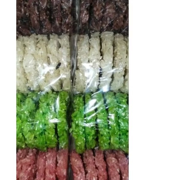 

2 pak renginang ketan isi 60pc