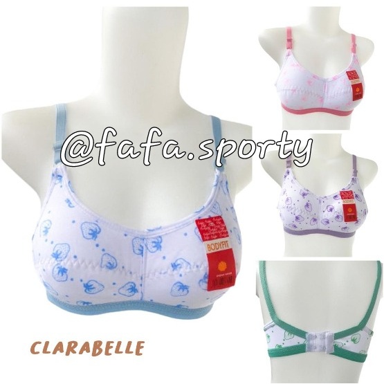 GROSIR 10 PCS Sport Bra Remaja / BH Remaja Bra Pelajar Printing Nyaman