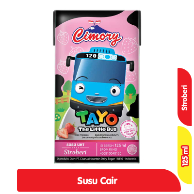 

Cimory Stroberi UHT 125 mL 125mL Strawberry