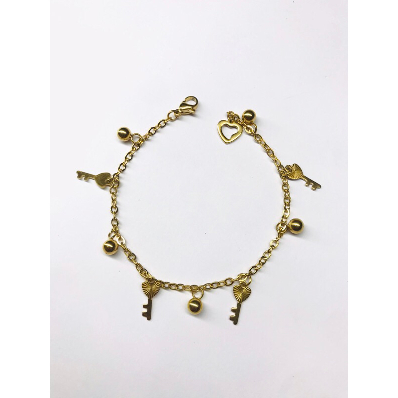 Gelang Titanium Kuning Key