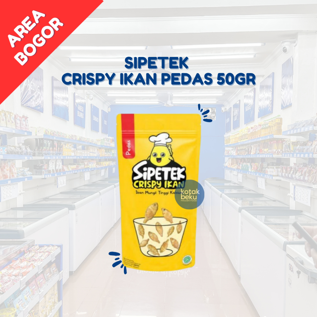 

SIPETEK CRISPY IKAN PEDAS 50GR
