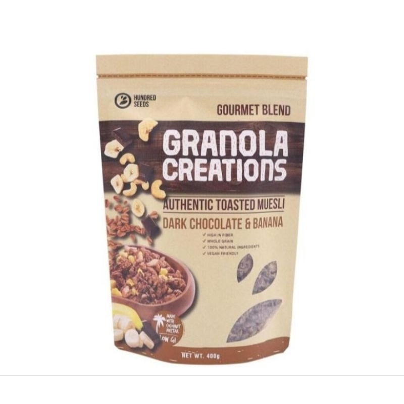 

Granola Creations Dark Choco & Banana 400g