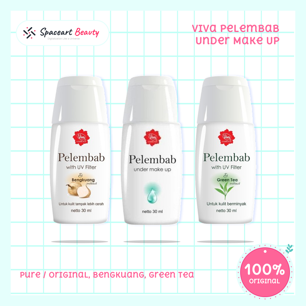 Viva Pelembab Under Make Up Moisturizer Sebelum Makeup Mencerahkan & Melembapkan Wajah