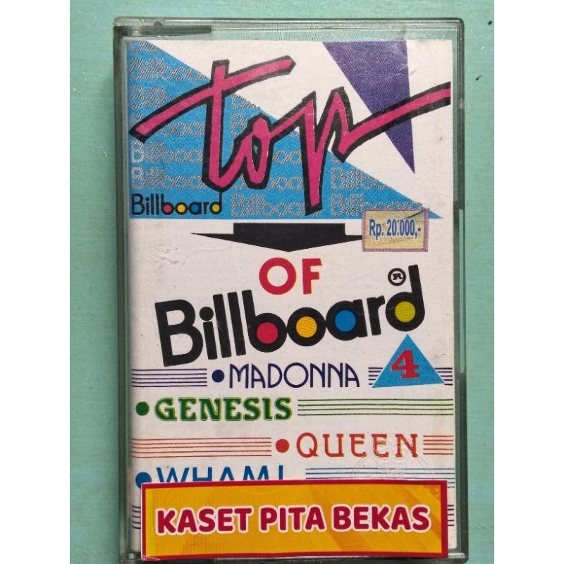 kaset pita bekas top of Billboard