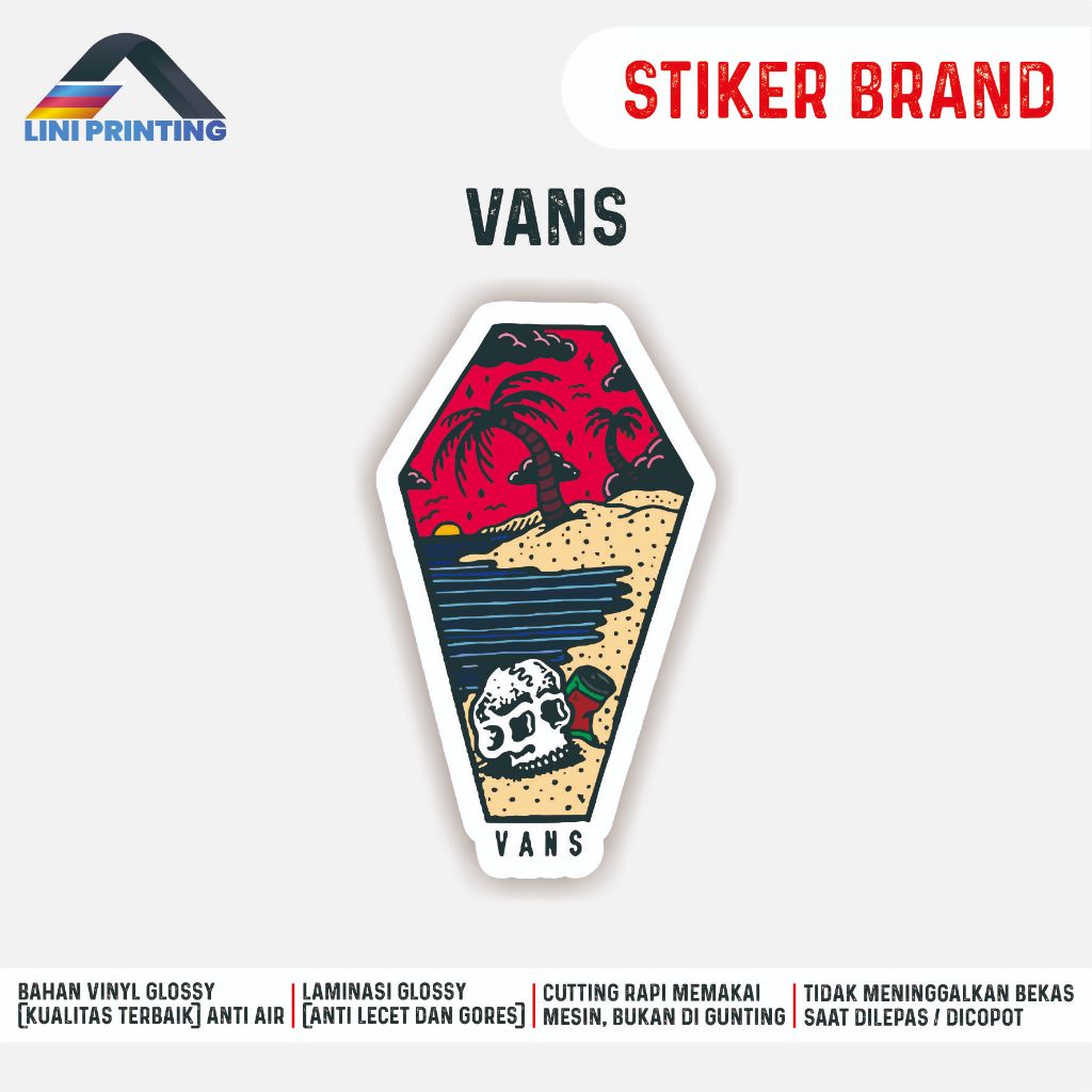 

Stiker Brand Vans / Stiker Variasi Helm / Stiker Variasi Laptop