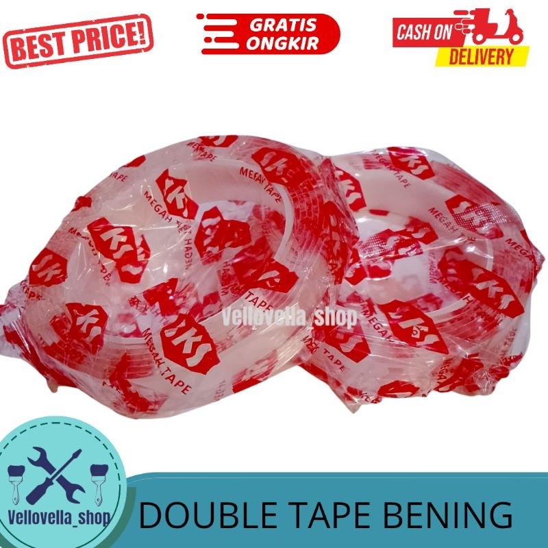 

Double tape bening / nano tape bening / perekat bening