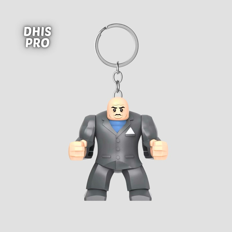 Dhis Project Gantungan Kunci LEGO Minifigure Kingpin Dare Devil Born Again Marvel