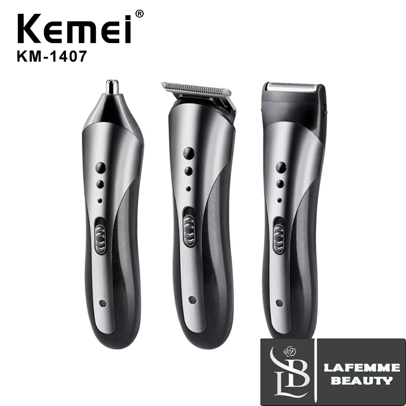 LB - KEMEI ALAT CUKUR RAMBUT KM-1407 ORIGINAL