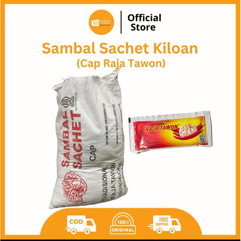 Saos Sachet Enak Cap Raja Tawon Saos Tradisional Kiloan