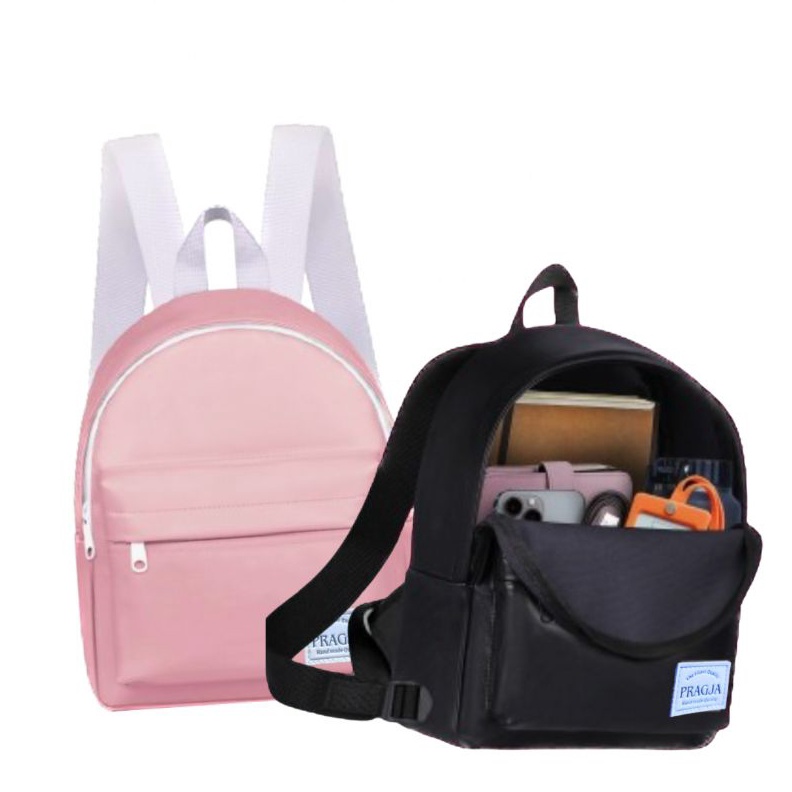 KODE L16V PRAGJA Tas Ransel Cewe Serbaguna Tas Ransel Mini