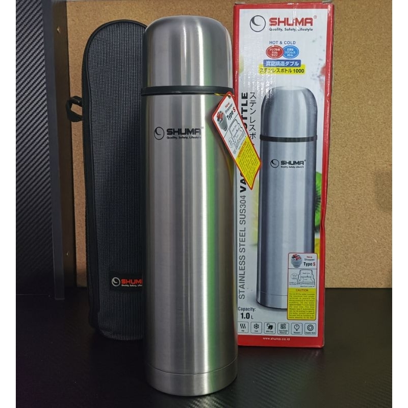 SHUMA Termos Air Panas/Vacuum Bottle 1Liter Type S