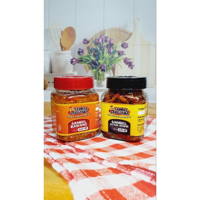 

Paket 2 BA ( Sambel Bawang + Sambel Ayam Suwir ) 200 gram