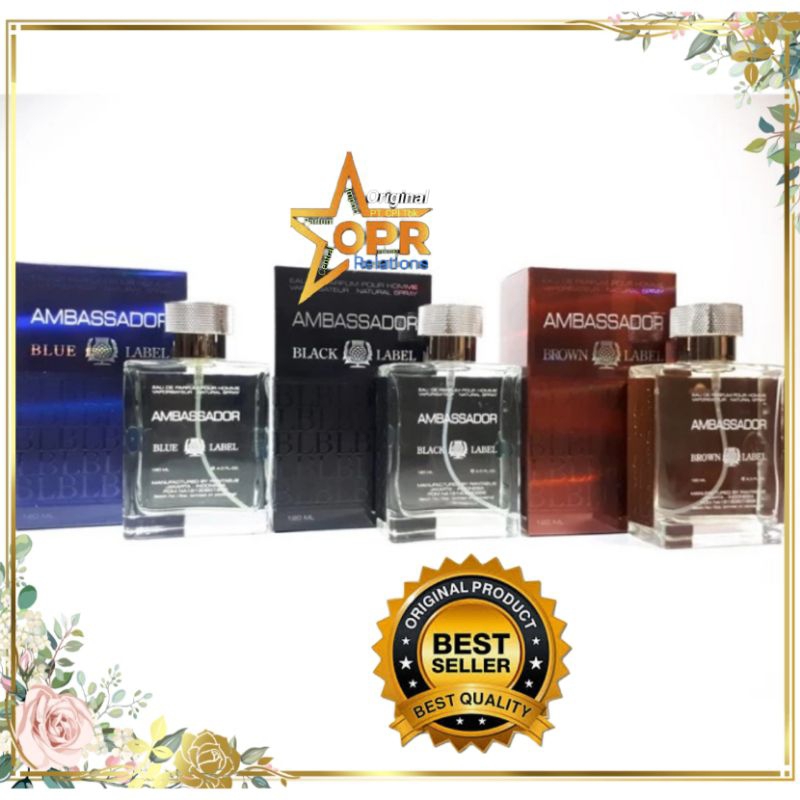Parfum Pria Ambassador Brown EDP 120ml