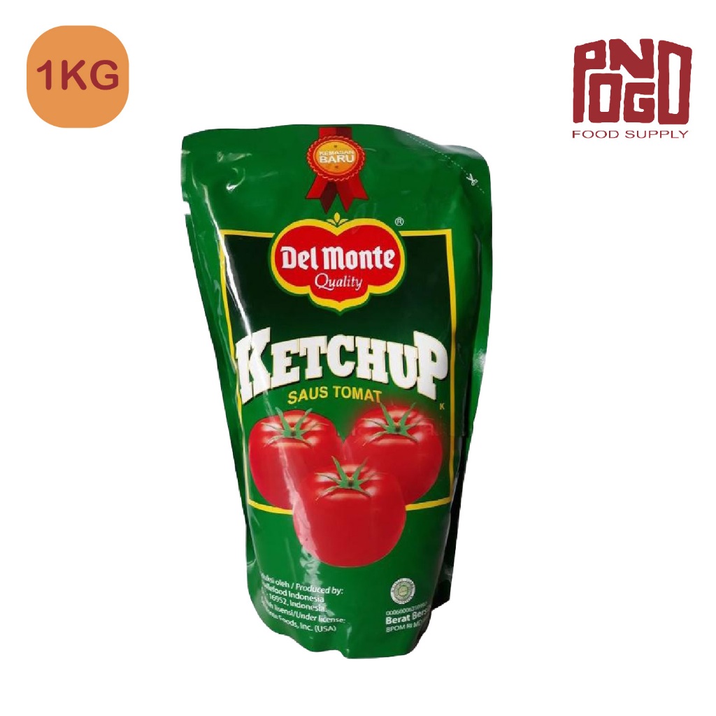 

Del Monte Saus Tomat Ukuran Pouch 1kg