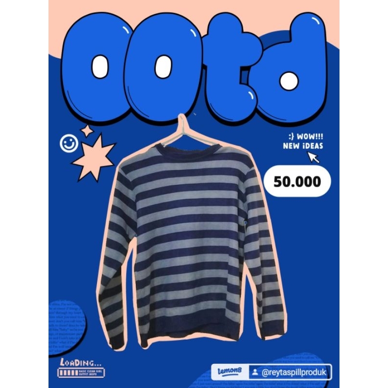 Preloved Sweater Rajut Tebal