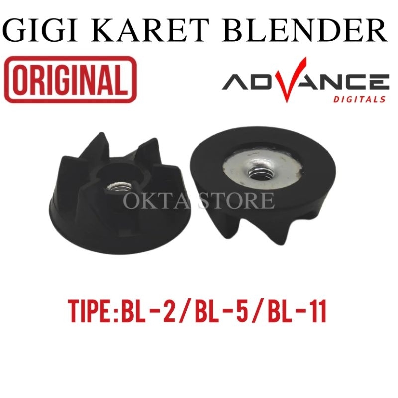 Gear Gigi Karet Untuk Blender Advance Original BL-2 BL-5 BL-11