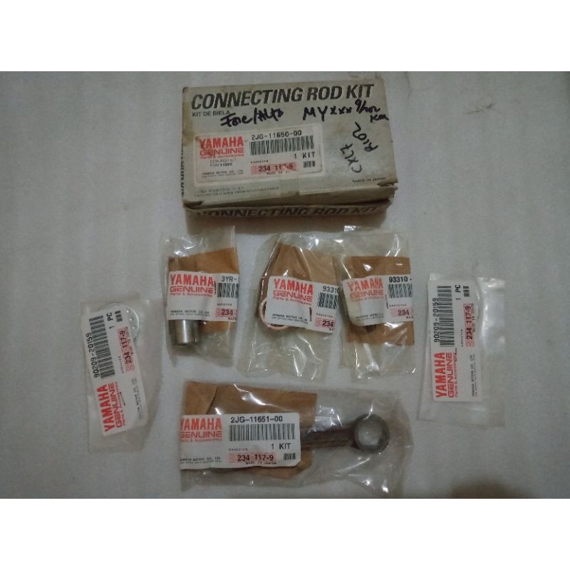 stang seher stang piston conrod 2JG-11650-00 Force 1 F1 F1Z F1ZR Alfa original nos