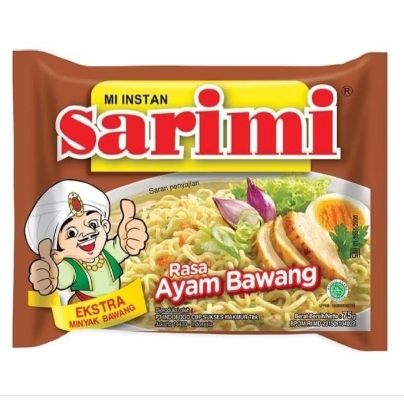 

Sarimi Ayam Bawang 1pcs 75gr