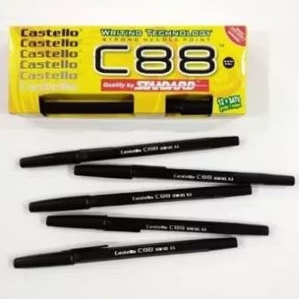 

TERMURAH Pulpen Standard Murah C88/ Pen Standard Castello C88 (ISI 13)++