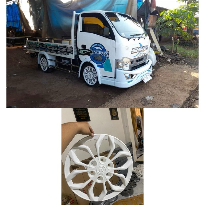 wheldop TK traga / hiace bahan plastik