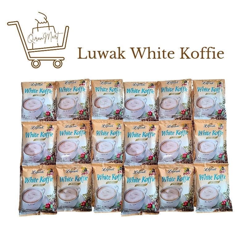 

Luwak White Koffie Original 10x20gr (Renceng)
