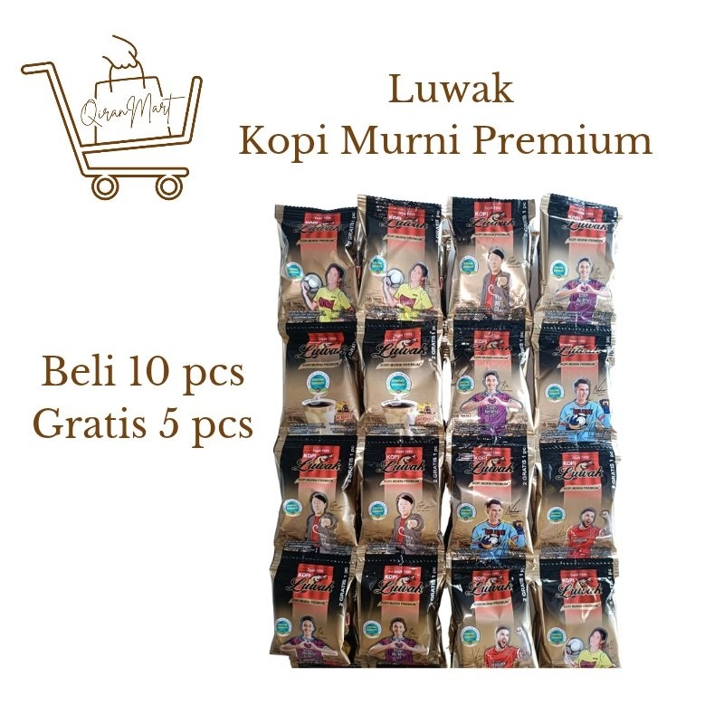 

Kopi Luwak Mini Murni 6,5gram x 15 sachet