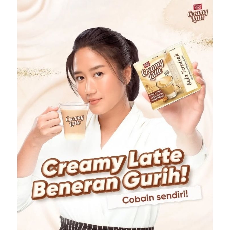 

Kopi Creamy Latte, paket 5 sachet