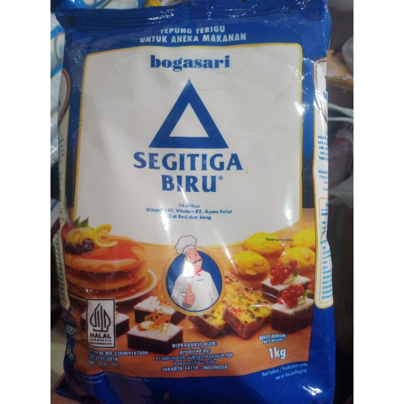 

tepung segitiga biru premium 1kg