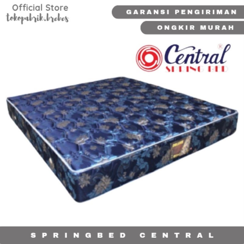 Springbed central ukuran 120, 140, 160, 180 x 200 cm kasur springbed central deluxe set divan kasur 