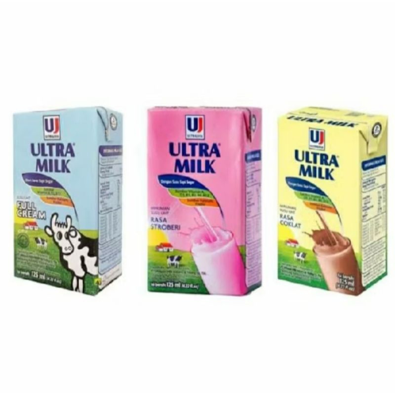 

Susu Ultra Milk UHT 125ml