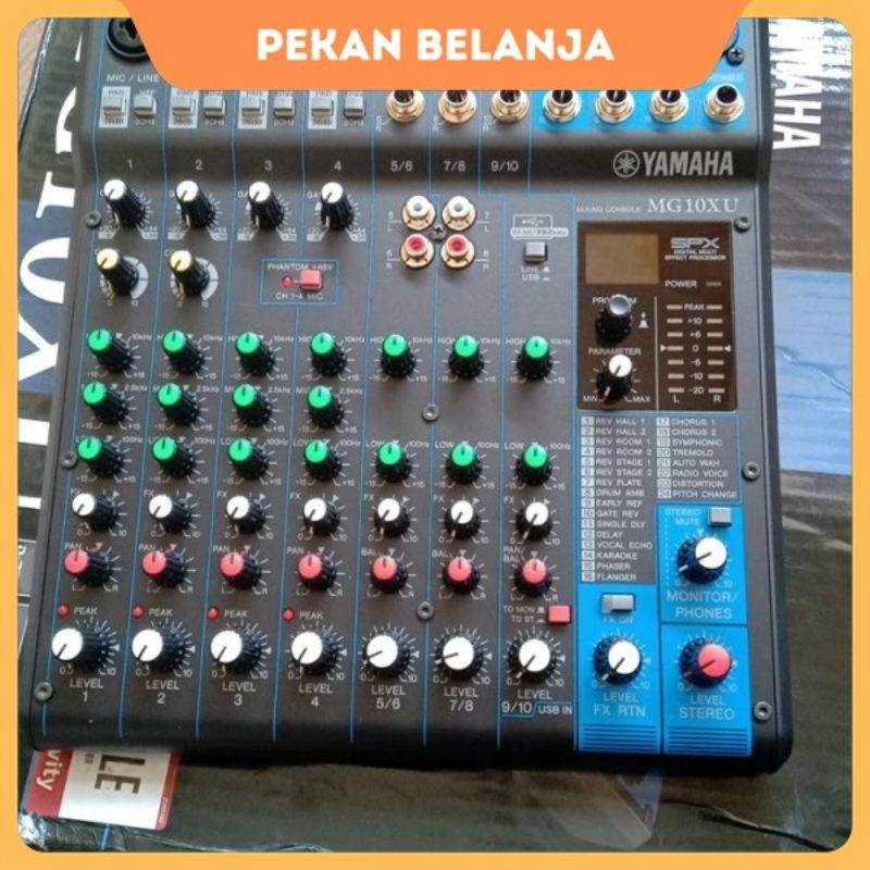 Yamaha MG10XU Mixer Audio 10 Kanal dengan Efek & USB – Original
