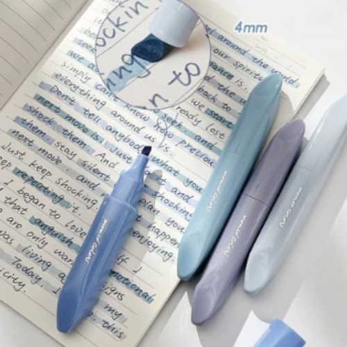 

Alat Tulis Winzige 1 Pack 4pcs Stabilo Warna Pastel Highlighter Pen Set Lucu Journal Marker Pen Alat Tulis