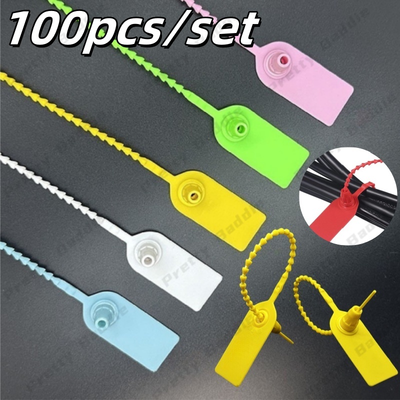 MM263 100PCS Segel Apar/Segel Apar Plastik/Security Seal/Segel Locis Security Seal Segel Plastik
