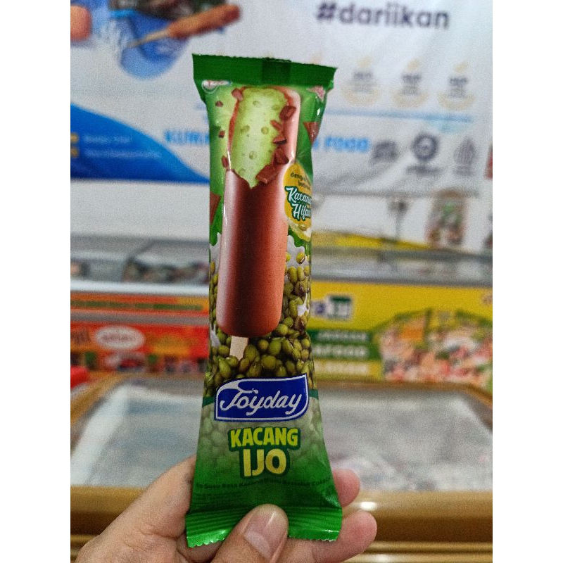

ice cream joyday kacang hijau