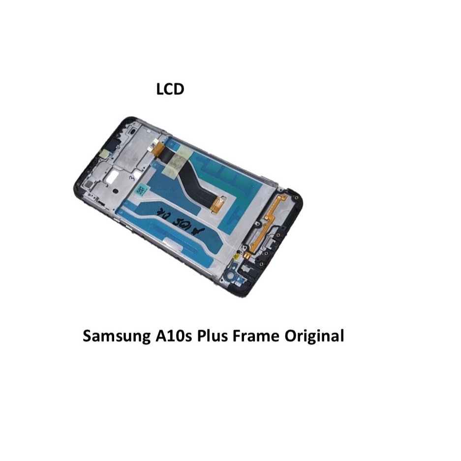 LCD Samsung A10s Plus Frame Original