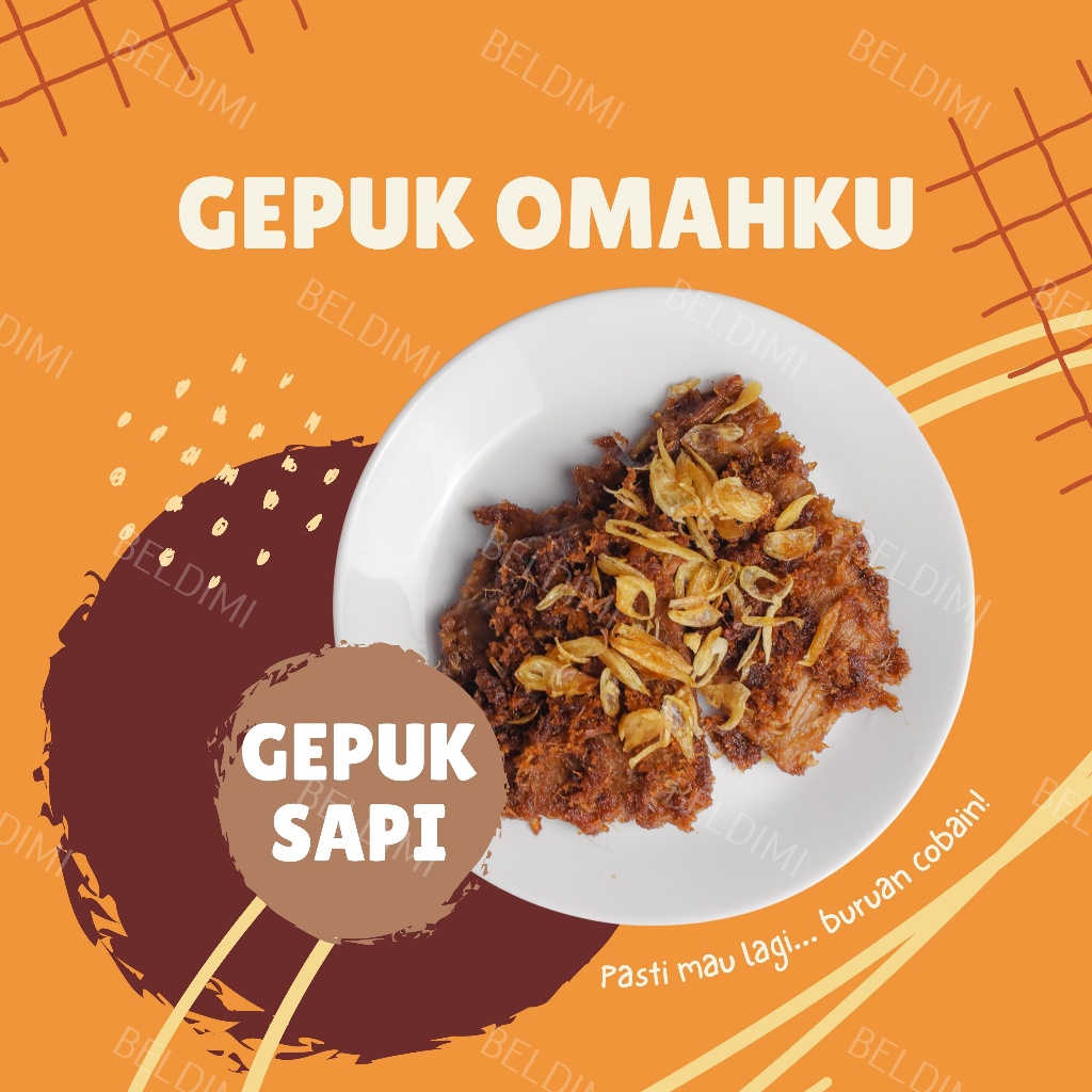 

Gepuk Omahku - Gepuk - Empal Sapi - ASLI