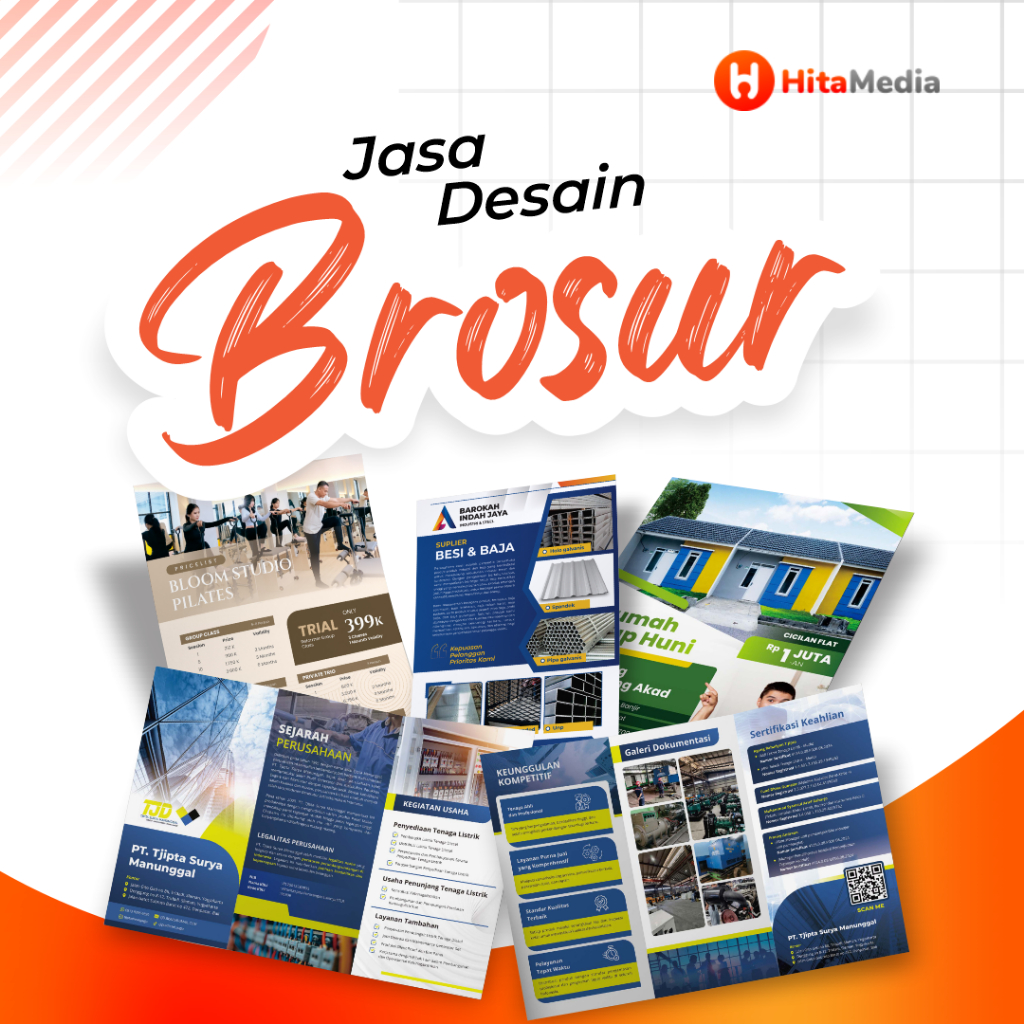 JASA DESAIN BROSUR, PAMFLET, FLAYER PROFESIONAL