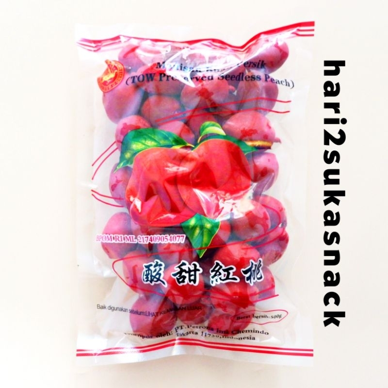 

Manisan Buah Persik Crunch Peach / Manisan Buah Peach