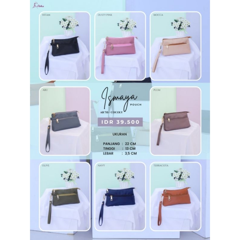 ISMAYA POUCH by Abika | Gallery Aminah New