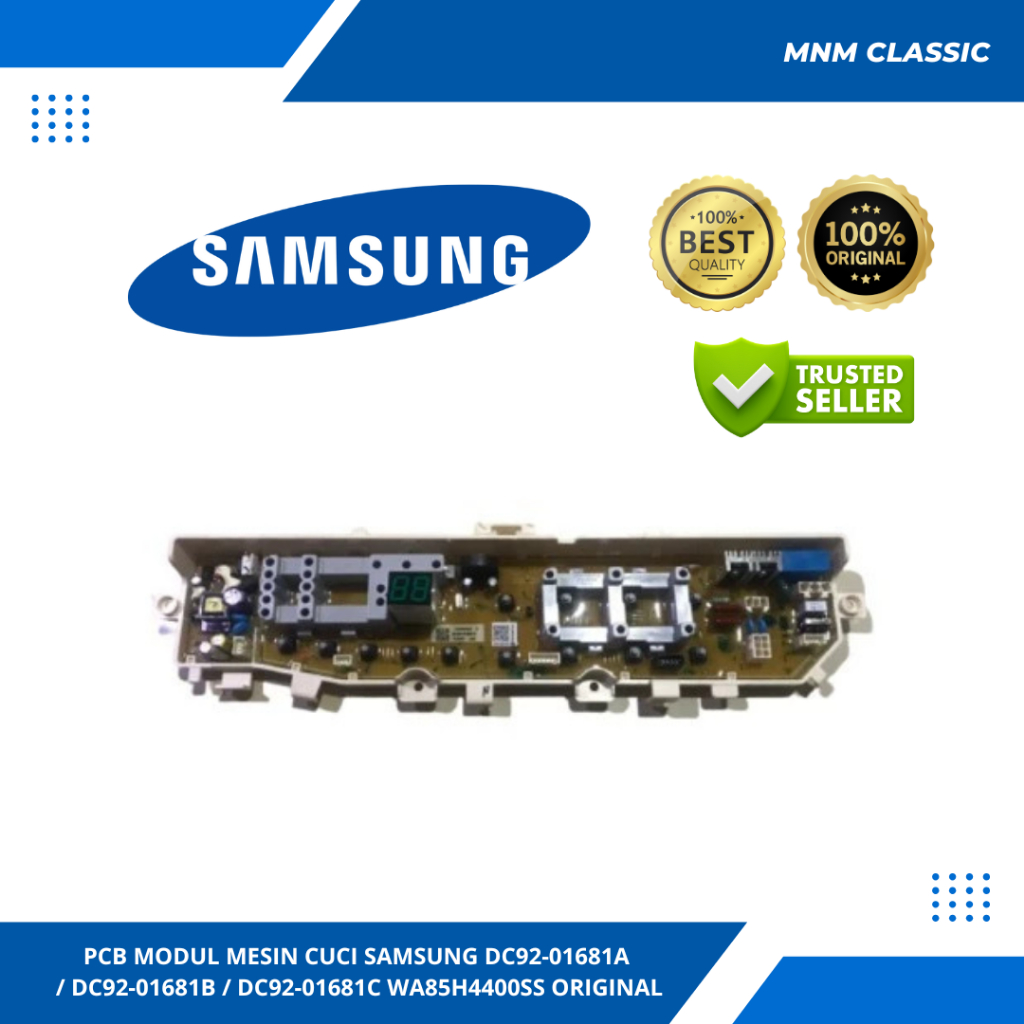 PCB MODUL MESIN CUCI SAMSUNG DC92-01681A / DC92-01681B / DC92-01681C WA85H4400SS ORIGINAL