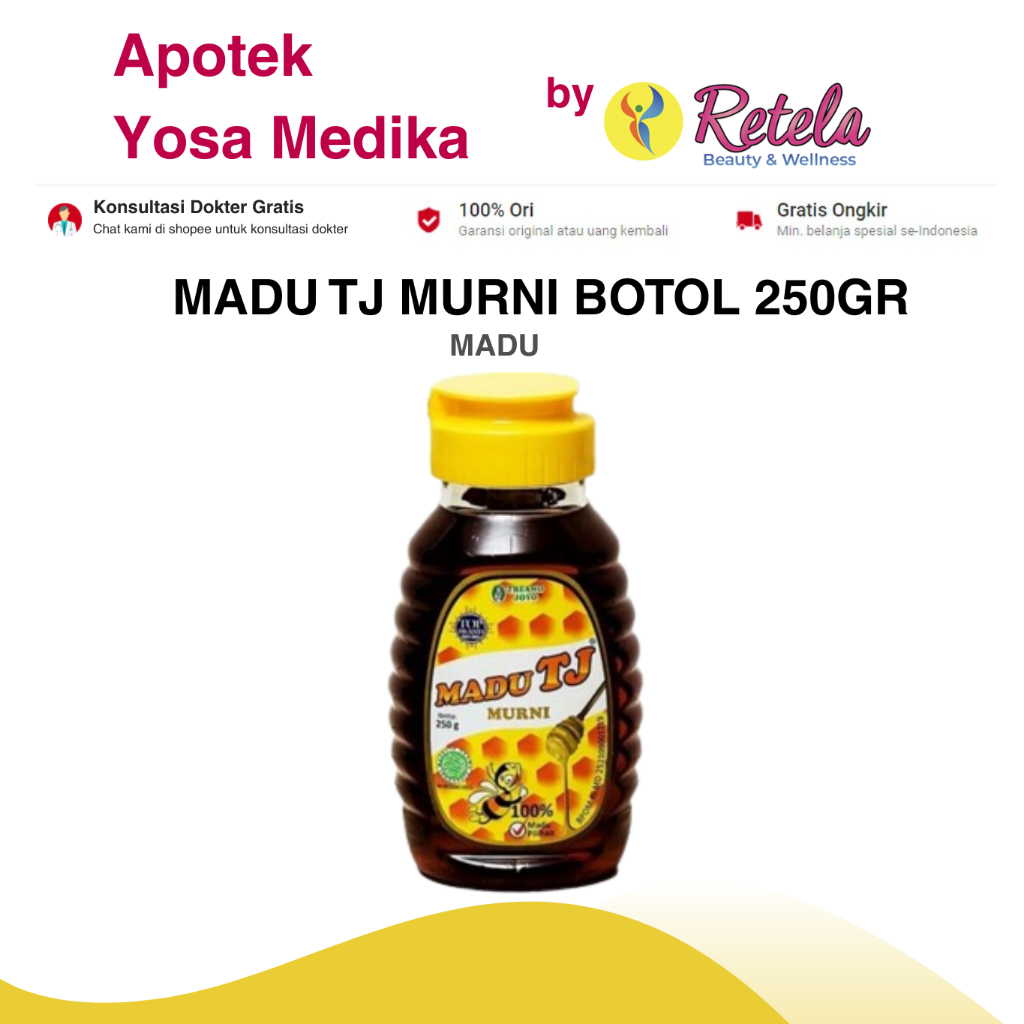 

MADU TJ MURNI BOTOL 250GR