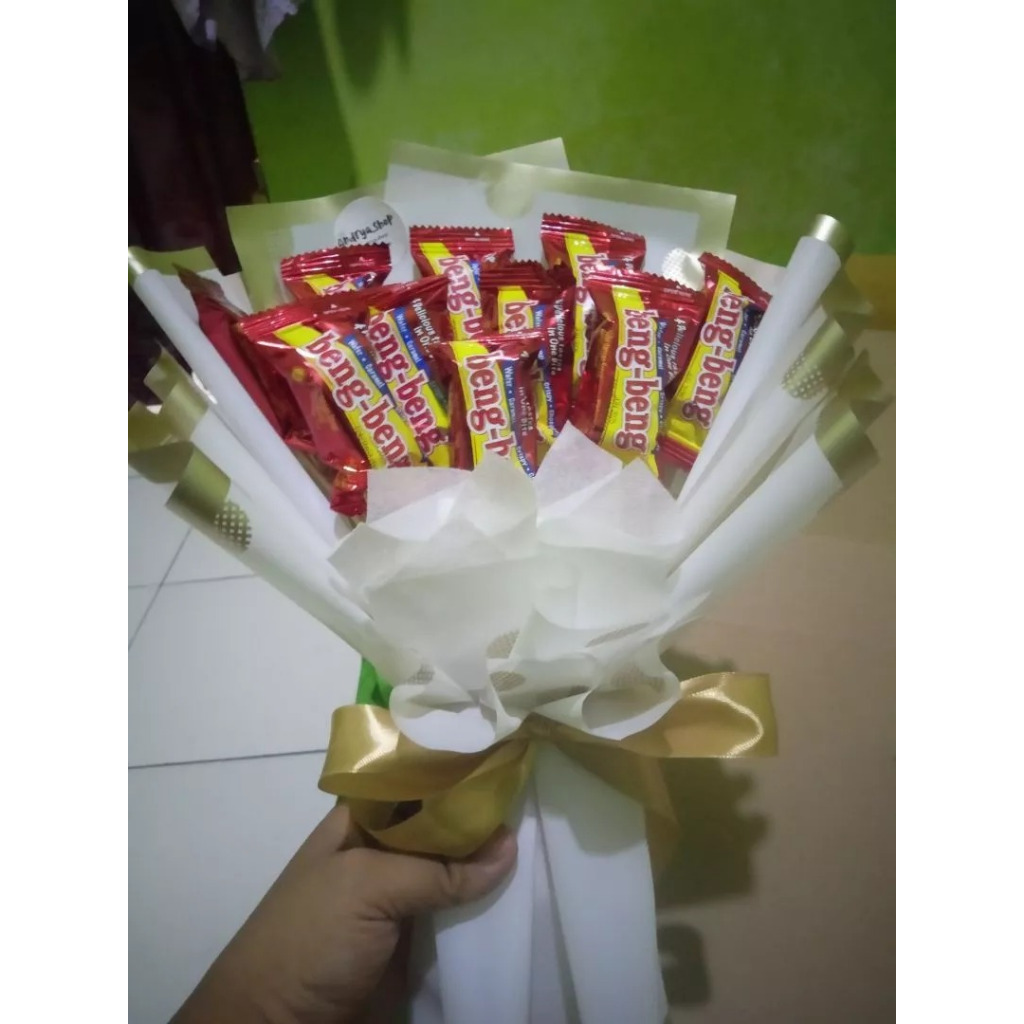 

Buket Beng Beng Mini isi 10 / Hampers Ulang Tahun